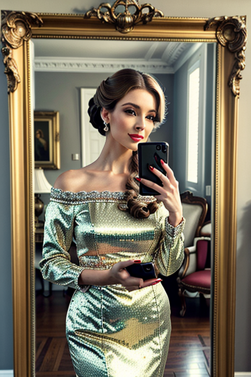 mirror pic girl black blur