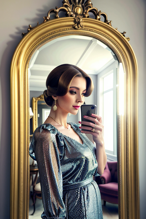 mirror selfie girl images