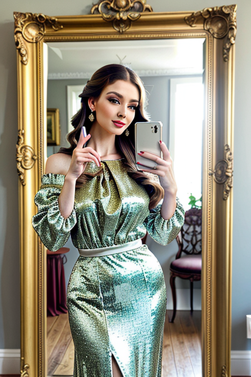 mirror pic girl black blur